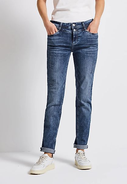 STREET ONE Comfort-fit-Jeans Middle Waist günstig online kaufen