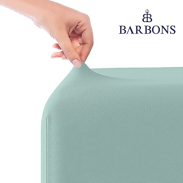 BARBONS Spannbettlaken Jersey 2er Bettlaken, 145 günstig online kaufen
