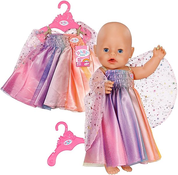 Baby Born Puppenkleidung Regenbogen Kleid, 43 cm günstig online kaufen