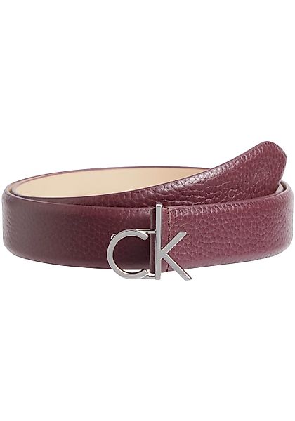 Calvin Klein Ledergürtel CK LOGO BUCKLE günstig online kaufen