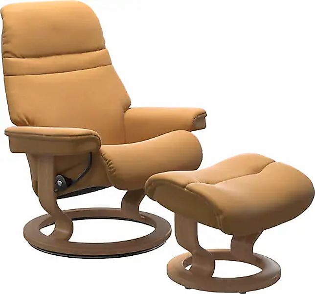 Stressless® Relaxsessel »Sunrise« Relaxsessel mit Hocker, mit Classic Base, günstig online kaufen