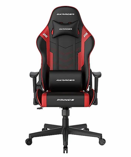 DXRacer Gaming-Stuhl »Prince Gaming Chair Regular L, PVC, schwarz rot« günstig online kaufen