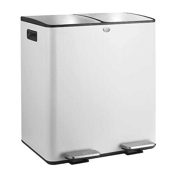 Spirella Kosmetikeimer Aliya 2 x 20 l Weiß Matt günstig online kaufen