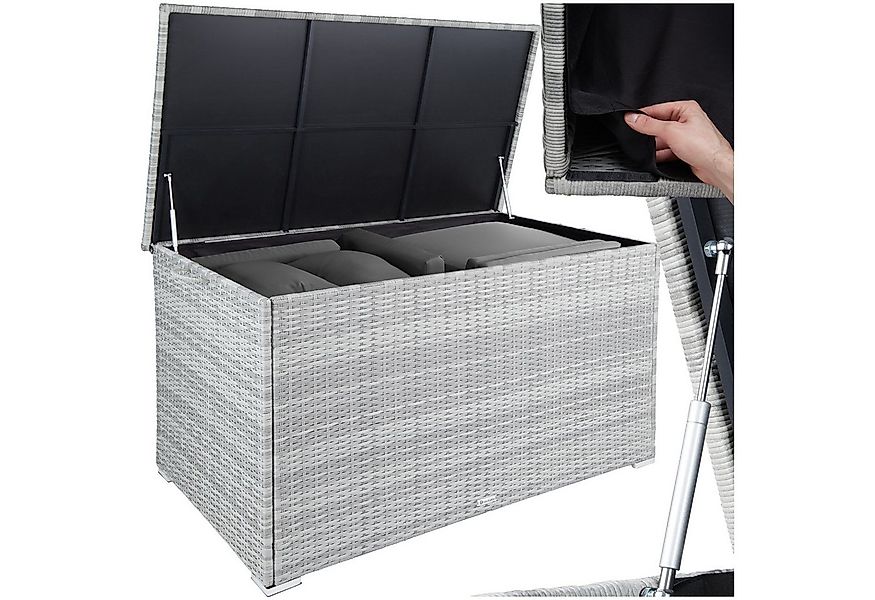 tectake Gartenbox Auflagenbox (1 St., Volumen: 750 L), 750 l, mit Aluminium günstig online kaufen