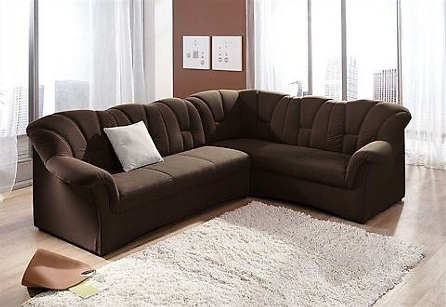 DOMO collection Ecksofa Papenburg B/T/H: 242/190/84 günstig online kaufen