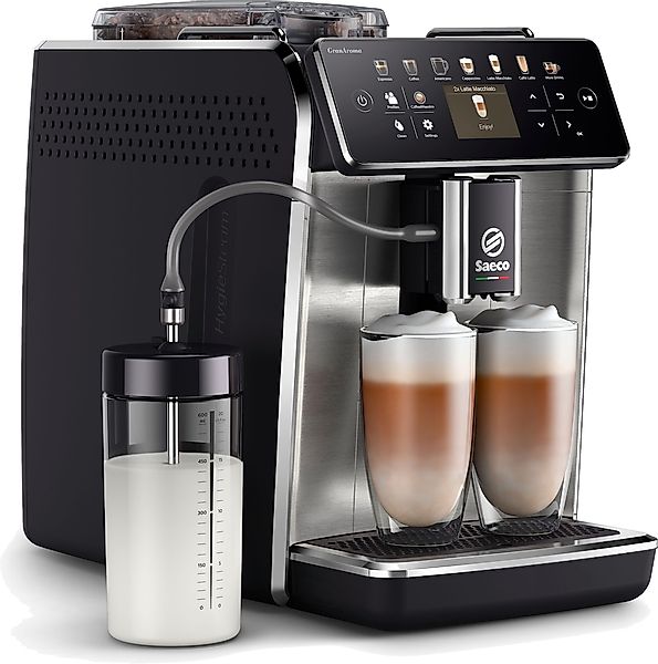 Saeco Kaffeevollautomat "GranAroma SM6580/50" 14 Kaffeespezialitäten, 4 Ben günstig online kaufen