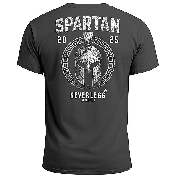 Neverless Print-Shirt Herren T-Shirt Backprint Sparta günstig online kaufen