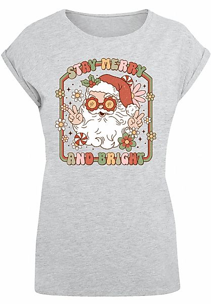 F4NT4STIC T-Shirt "Stay Merry And Bright Hippie Santa" Premium Qualität, We günstig online kaufen
