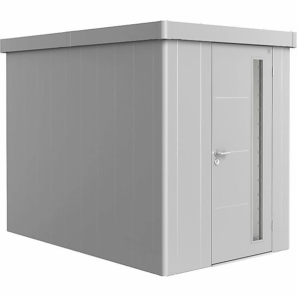 Biohort Gerätehaus Neo 3A Standardtüre Silber-Metallic günstig online kaufen