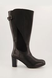 Ulla Popken Lederstiefel XXL-Schaft Wechselfußbett Weite günstig online kaufen