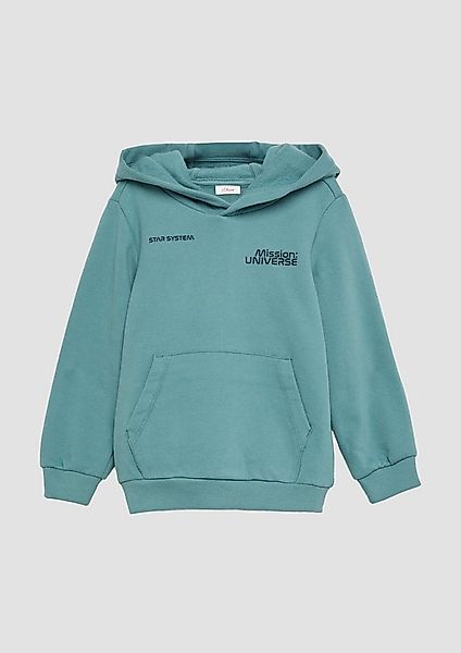 s.Oliver Sweatshirt Sweatshirt Wärmender Hoodie mit Glow-in-the-Dark-Effekt günstig online kaufen