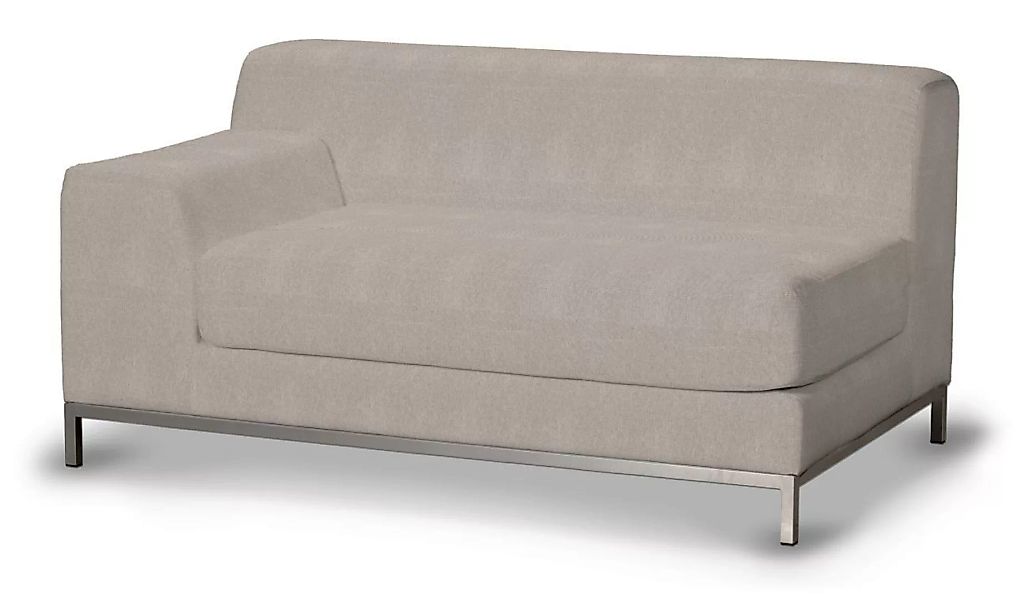 Bezug für Kramfors 2-Sitzer Sofa, Lehne links, beige-grau, Bezug für Kramfo günstig online kaufen