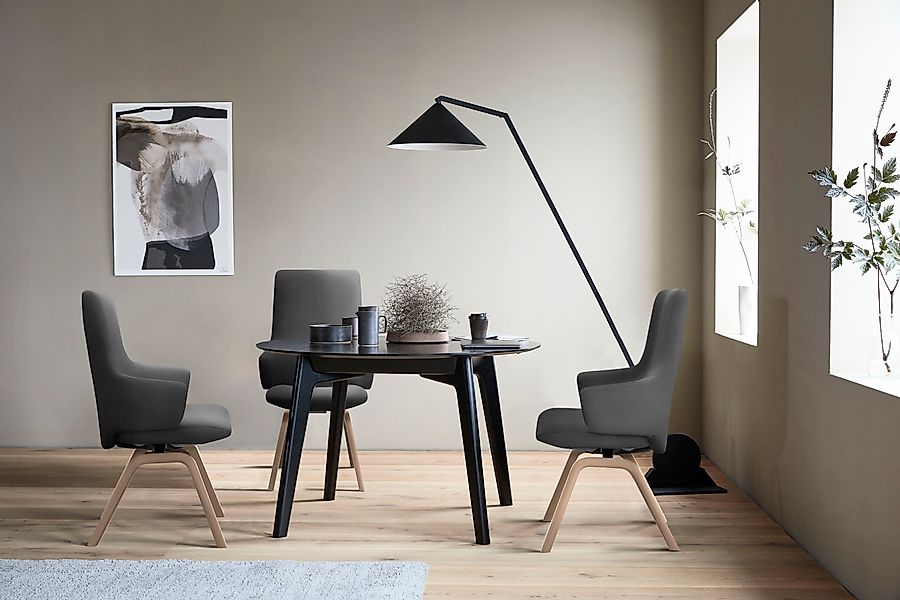 Stressless® Polsterstuhl »Laurel«, Microfaser DINAMICA, High Back mit Armle günstig online kaufen