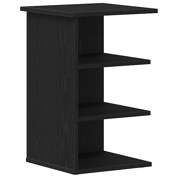 vidaXL Beistellschrank Beistellschrank Schwarz Eiche 35x35x55 cm Holzwerkst günstig online kaufen