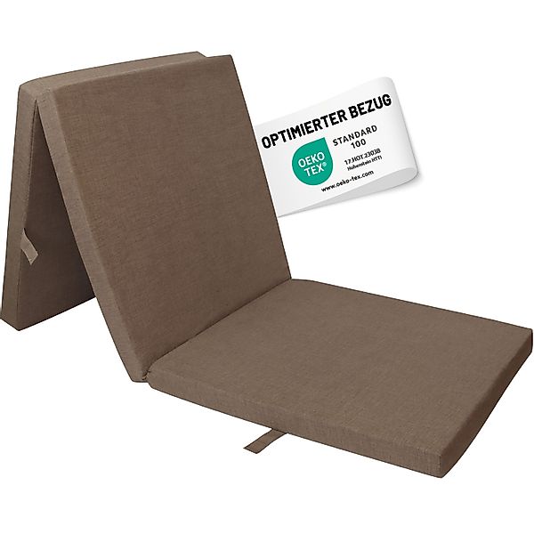 Klappmatratze Faltmatratze, RelaxXL, 7 cm hoch, günstig online kaufen