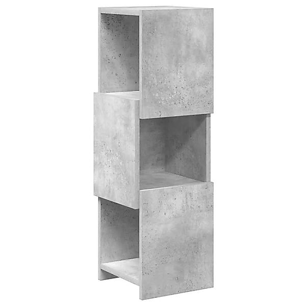 vidaXL Eckschrank Beton Grau 25,5x25x80cm Holzwerkstoff 889816 günstig online kaufen