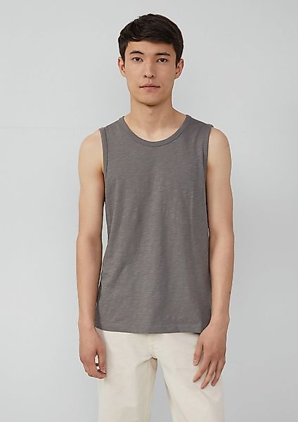 s.Oliver T-Shirt ärmelloses Shirt Flammgarn, Jersey, günstig online kaufen