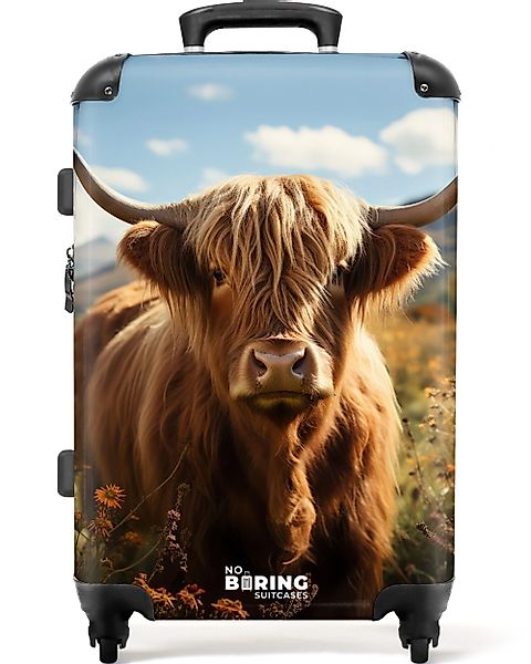 NoBoringSuitcases.com© Hartschalen-Trolley Schottischer Highlander auf der günstig online kaufen
