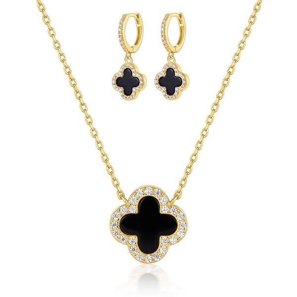 ROUGEMONT Perlenketten-Set Perlenkette mit Halskette +Ohrringe günstig online kaufen