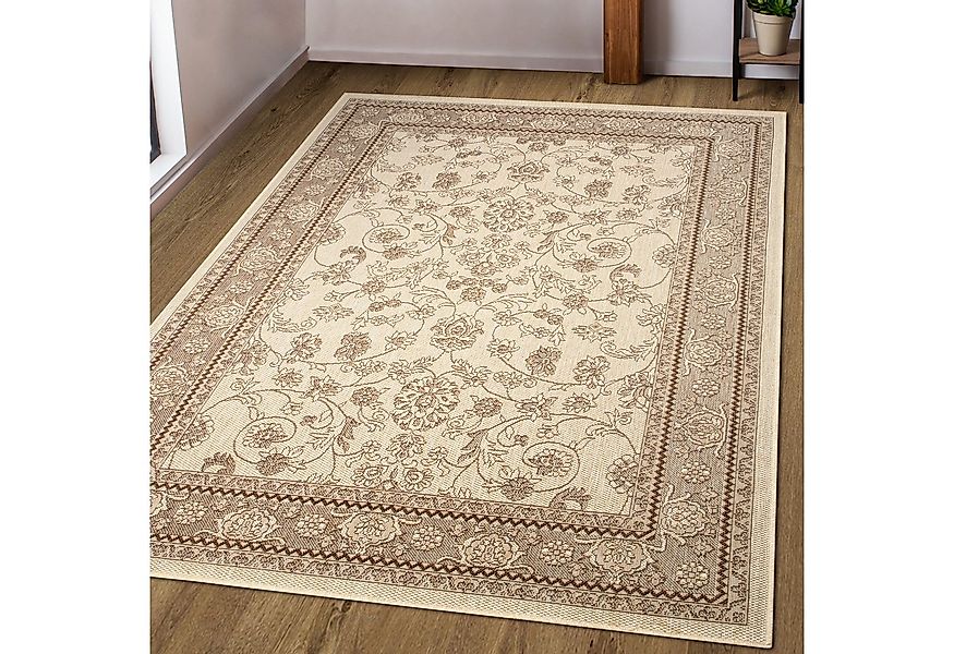 my home Teppich Claren, auch für Balkon und Terrasse, rechteckig, Höhe: 3 m günstig online kaufen