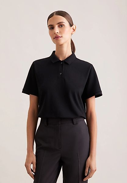 seidensticker Poloshirt "Schwarze Rose" Polo Uni günstig online kaufen