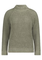 Cartoon Strickpullover Damen Strickpullover mit Stehkragen günstig online kaufen