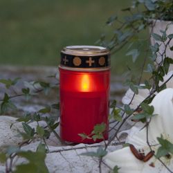 STAR TRADING LED-Kerze Grabkerze Serene (1-tlg) günstig online kaufen