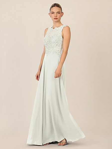 Apart Abendkleid mit floraler Spitze und Tüll-Einsatz günstig online kaufen