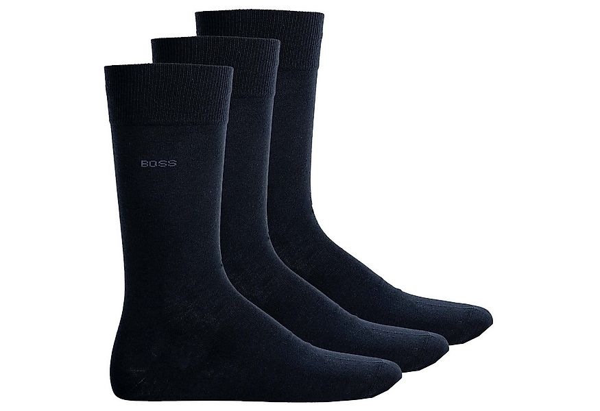 BOSS Kurzsocken Herren Socken 3er Pack Baumwollmischung (Packung, 3er Pack) günstig online kaufen