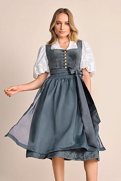KRÜGER COLLECTION Dirndl Dirndl Patrice (70cm) - grau günstig online kaufen