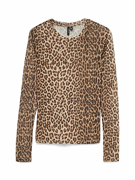 Vero Moda Langarmshirt "VMLOVA LS MESH TOP JRS NOOS" günstig online kaufen