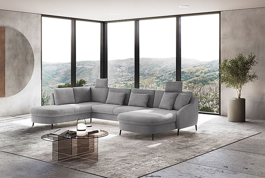 sit&more Wohnlandschaft »Soul U-Form«, wahlweise mit Bettfunktion und Bettk günstig online kaufen