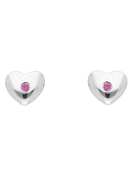 Adelia´s Paar Ohrhänger "1 Paar 925 Silber Ohrringe / Ohrstecker Herz mit Z günstig online kaufen