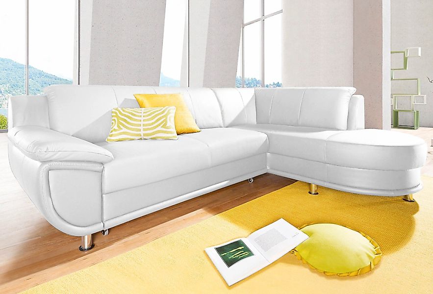 TRENDMANUFAKTUR Ecksofa "Rondo, zeitlos und elegant, OTTOs Choice, bequem, günstig online kaufen
