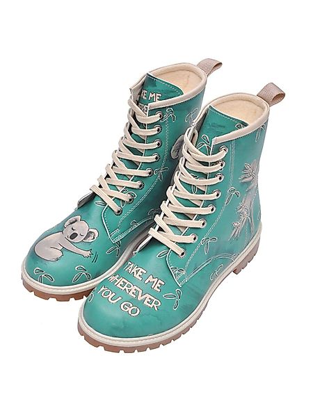 DOGO Longe Boots Schnürstiefel Koala Damen günstig online kaufen
