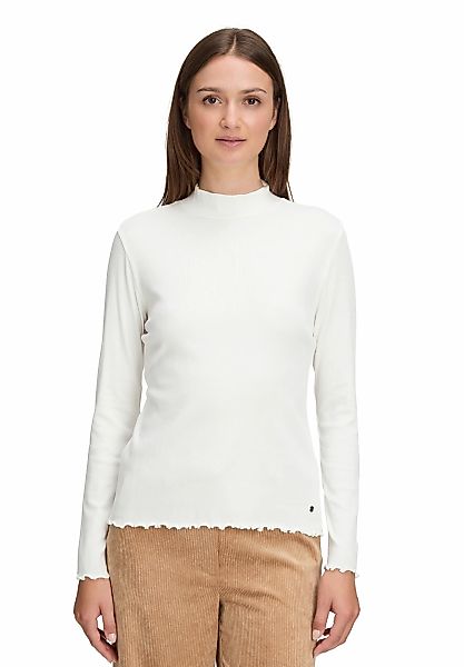 Betty&Co Kurzarmshirt "Damen mit Rippenstruktur" 1 Stk. günstig online kaufen