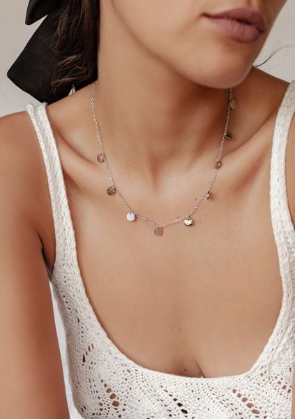 Hey Happiness Charm-Kette mit Geo Plättchen, günstig online kaufen