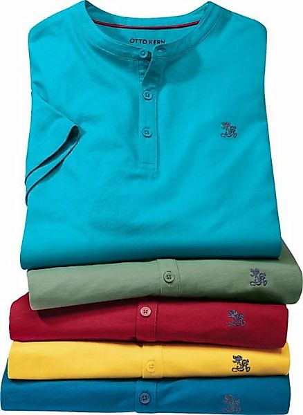 Otto Kern Kurzarmshirt (5er-Pack) aus 100% Baumwolle, formstabile, farbsatt günstig online kaufen