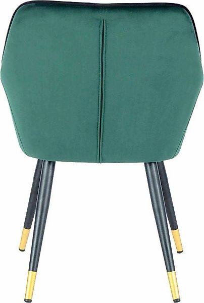 Kayoom Stuhl "Amino 525, stilvoller Design-Stuhl,samtweicher Bezug aus Velv günstig online kaufen