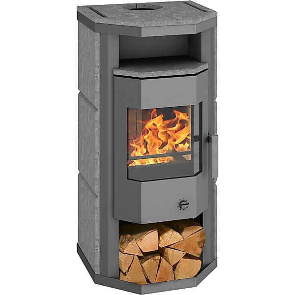 Wamsler Küchenofen Naturstein Grau 6 kW günstig online kaufen