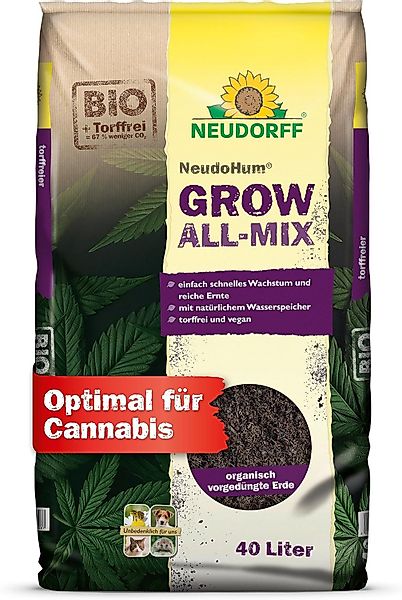 Neudorff Blumenerde NeudoHum Grow Erde All-Mix günstig online kaufen