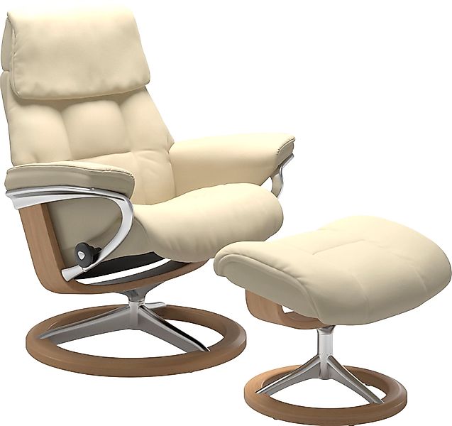 Stressless® Relaxsessel »Ruby«, (Set, Relaxsessel mit Hocker), mit Signatur günstig online kaufen