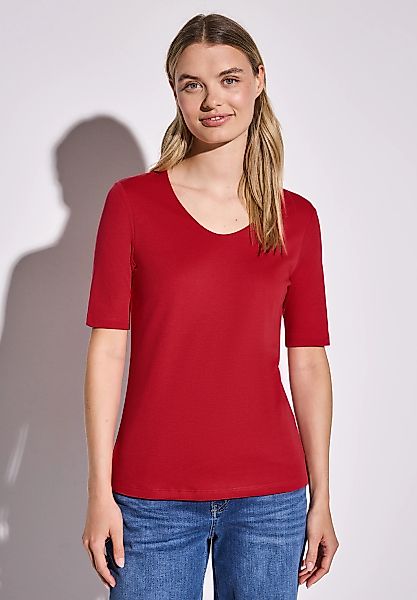 STREET ONE T-Shirt, im soften Baumwoll-Mix günstig online kaufen