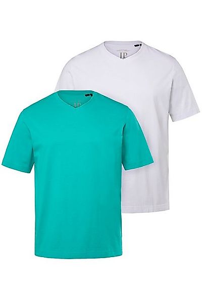 JP1880 T-Shirt T-Shirts Basic 2er-Pack V-Ausschnitt Halbarm (2-tlg) günstig online kaufen