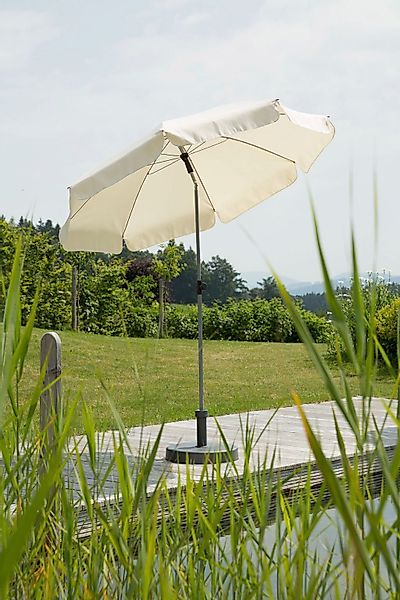 Schneider Balkonschirme Locarno Ø 200 cm Apfelgrün mit Knickfunktion günstig online kaufen