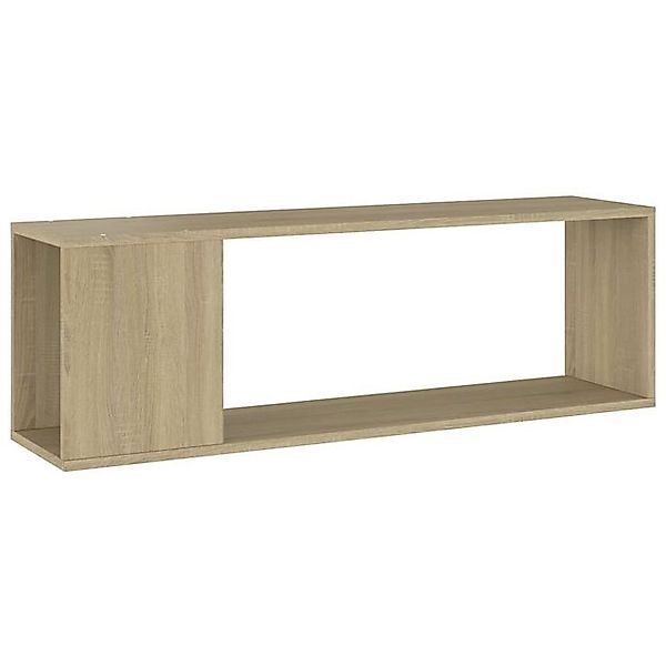 vidaXL TV-Schrank TV-Schrank Sonoma Eiche 100x24x32 cm Spanplatte Lowboard günstig online kaufen