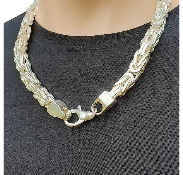 HOPLO Königskette Silberkette Königskette Länge 60cm - Breite 10,0mm - 925 günstig online kaufen