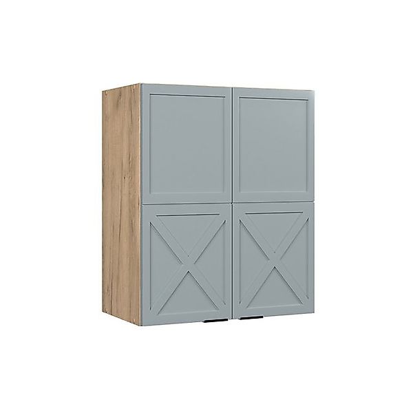 Vicco Hängeschrank Fame-Line, Hellblau-grau/Goldkraft Eiche, 60 günstig online kaufen