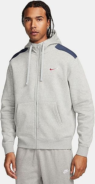 Nike Trainingsjacke NikeSportsWear SP FLC FZ Herren Kapuzenpullover hellgra günstig online kaufen