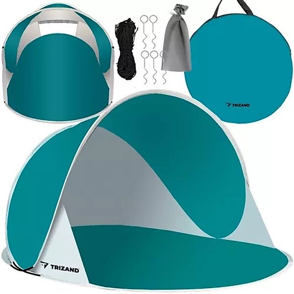 Trizand Strandmuschel Strandzelt Selbstmontierbar, Personen: 2 günstig online kaufen